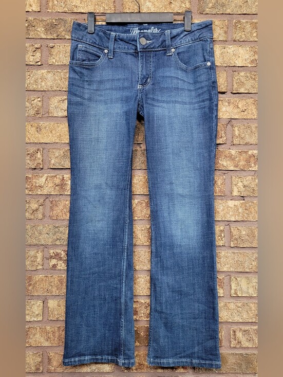 Wrangler Denim - Wrangler Women's Medium Blue Bootcut Jeans Size 30